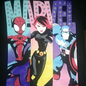 GIRL'S MARVEL TEE
